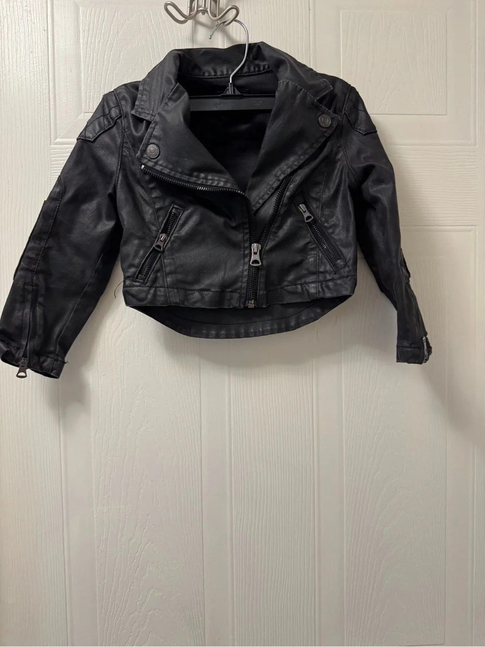 Ralph Lauren Black moto Jacket